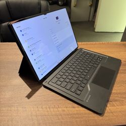 Samsung Galaxy Tab S9 Ultra 14.6” Graphite 256GB with extra case and a keyboard/trackpad.w/S Pen.