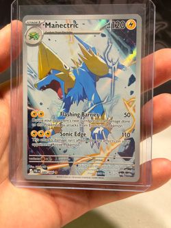 Pokémon Manectric IR - 089/084 Pitch Black - Mint