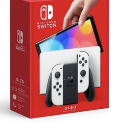 Nintendo Switch Oled . Open Used A Few Times 