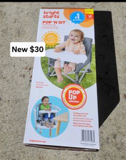 Baby Pop and Sit Travel Seat New