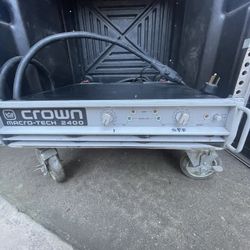 Professional amplifier for DJ or group 