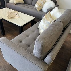 2 Pc Sofa Loveseat 