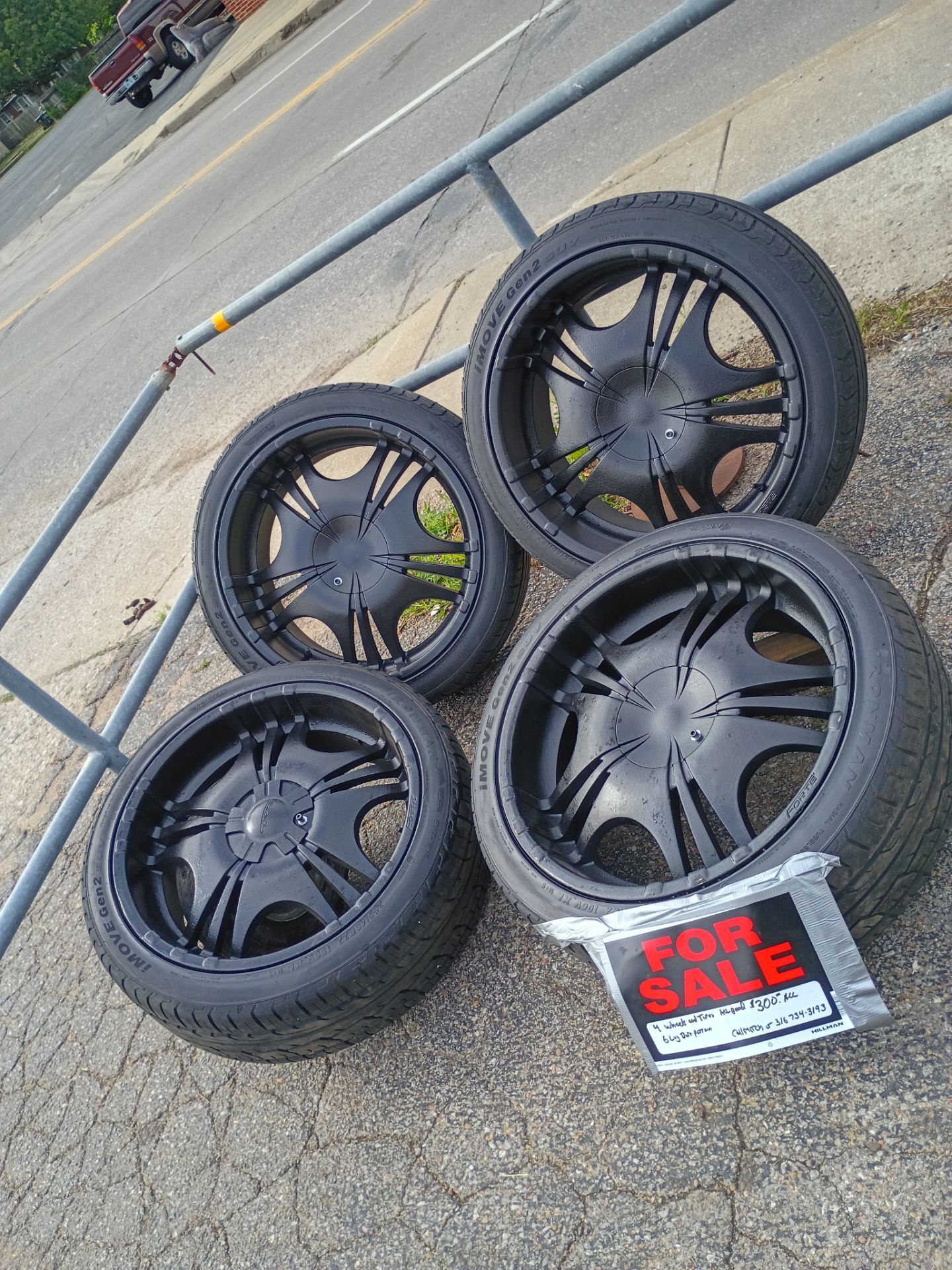 FORTE 22INCH 6LUG $300 must sale
