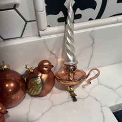 Copper Christmas Decorations 