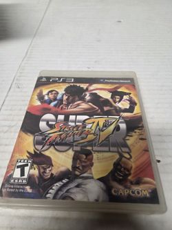 Super Street Fight IV Playstation 3 Game