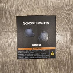 Brand New Galaxy Buds2 Pro Black-Sealed