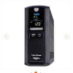 1500VA 10 Outlet UPS RJ45 COAX USB CHARGING 