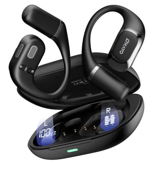 NEW Open Ear Headphones, Over Ear Earbuds