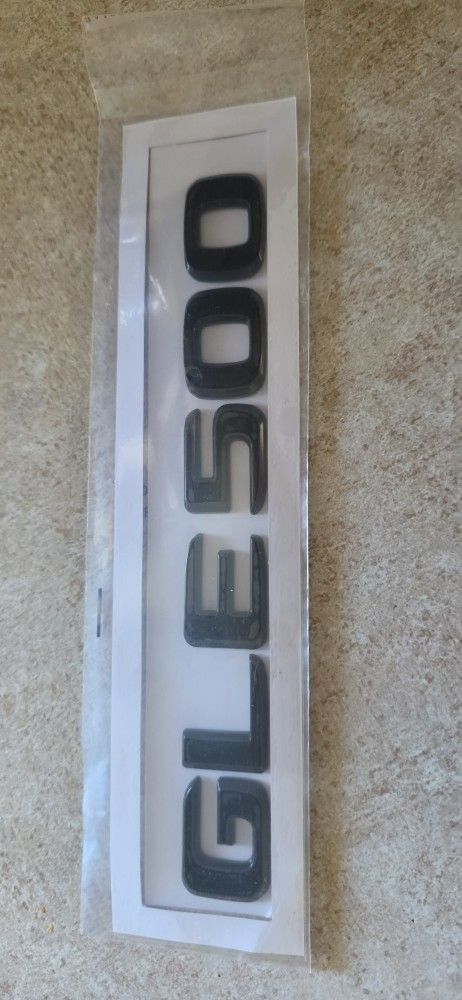 Mercedes Benz GLE 320 350 400 GLE 43 GLC43 Badge Emblem Adhesive Back See All Pics Sold Sep. SHIPPING AVAILABLE