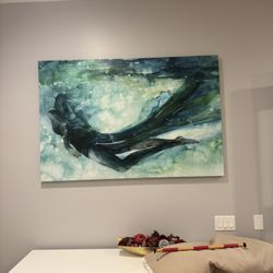 "Underwater Beauty" canvas print