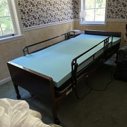Hospital Bed Electric With Side Rails