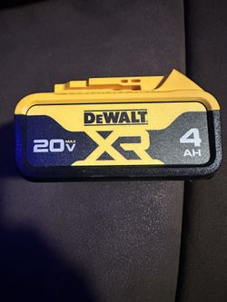 Dewalt 20V MAX XR Premium Lithium-Ion 4.0Ah Battery 