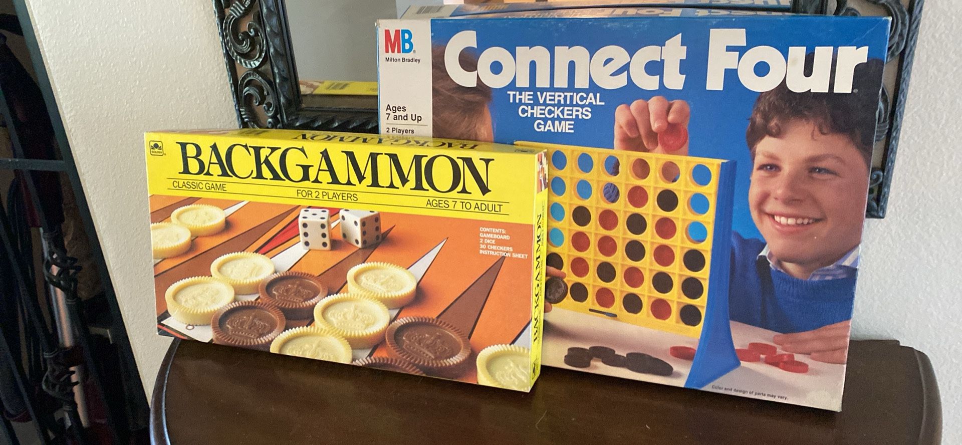 Backgammon And Connect Four