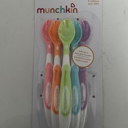 Munchkin Soft Tip Infant Spoons, Pack of 6