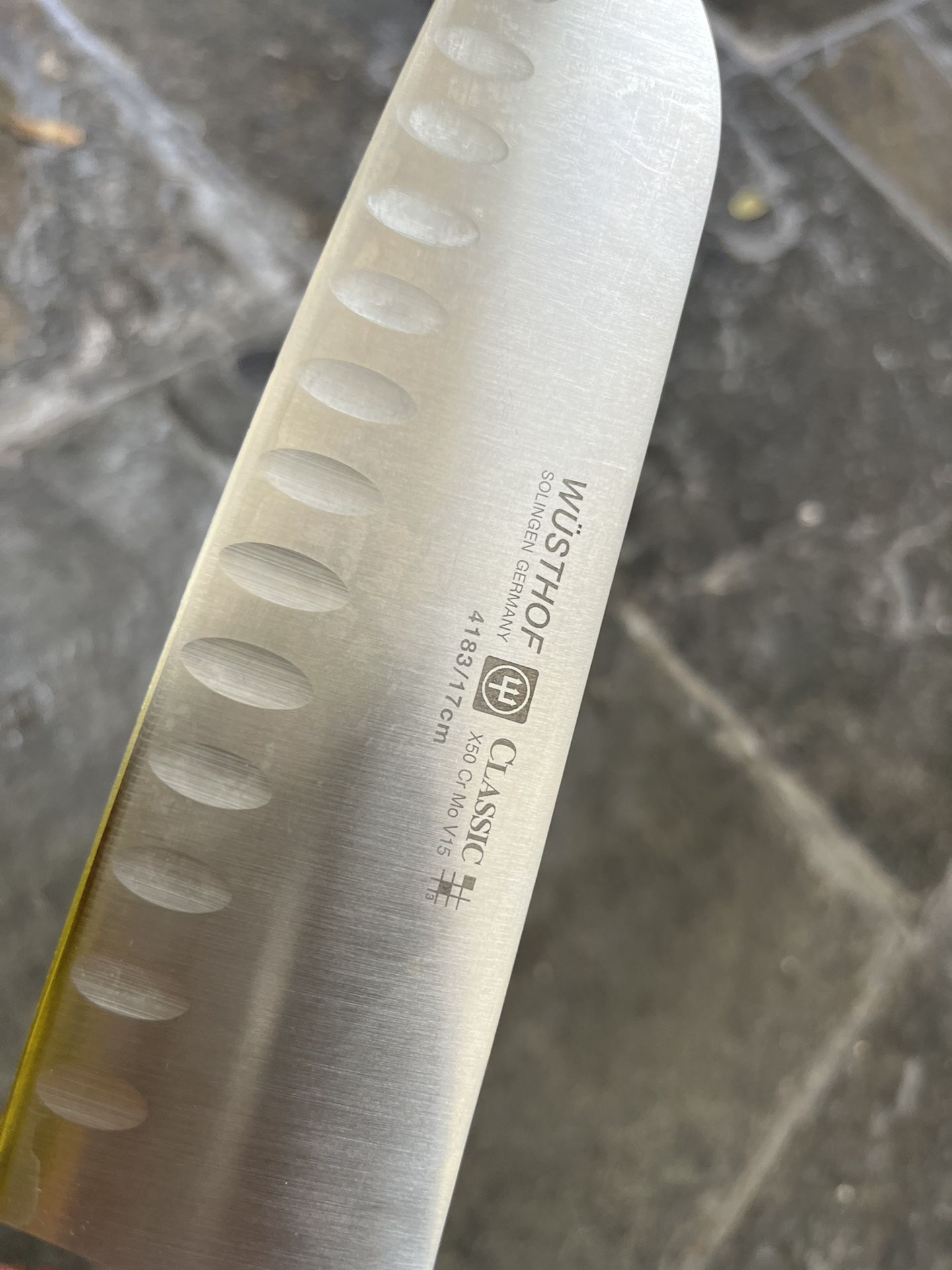 Wusthof Solingen Germany Santoku Knife 4183
