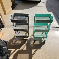 Rolling Storage Organization Racks