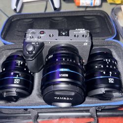 Fx30 Cinema line W Cinema Lenses 