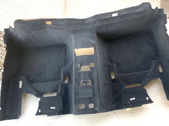 Rear carpet