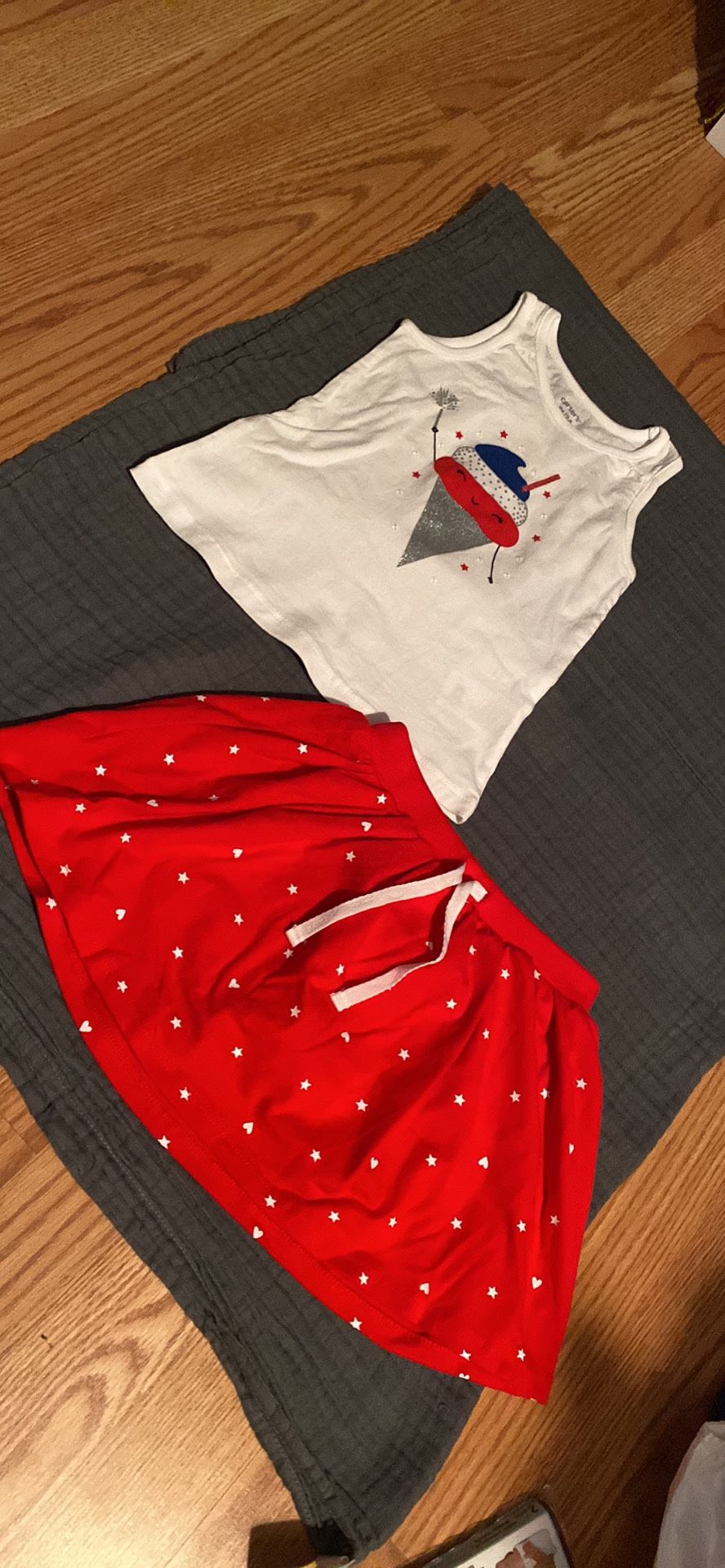 Toddler Girl Size 3T July 4 Set