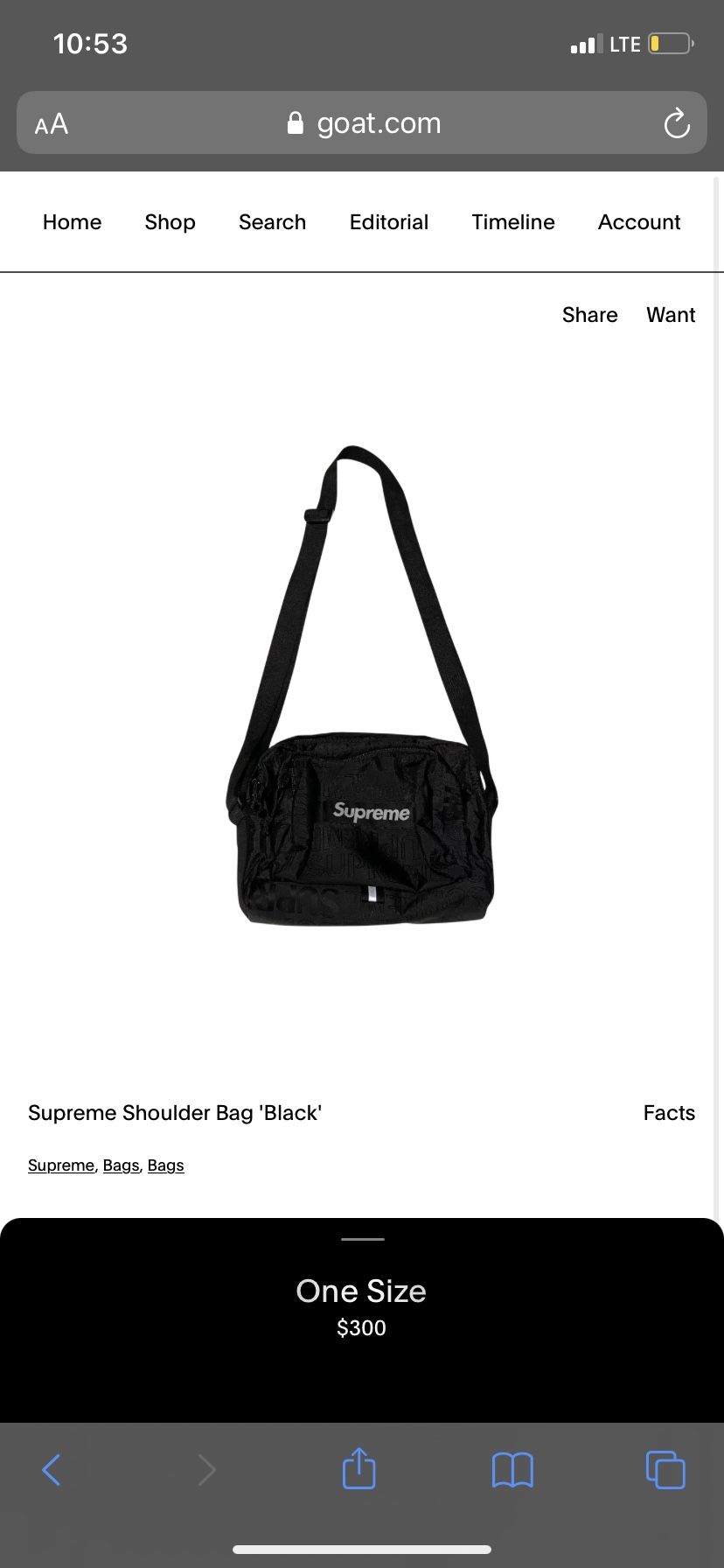 Supreme Bag