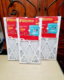 Brand new 3M Filtrete-Extra Air-Filter HVAC Furnace Smog Smoke Pollen Dust Allergen