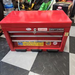 Craftsman 3-Drawer Red Metal Tool Chest