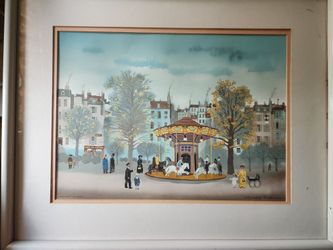 Michael Delacroix Original Lithograph