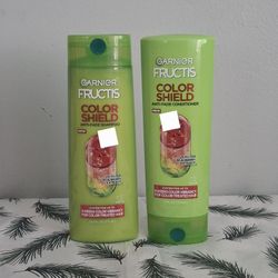 Garnier Fructis Color Shield Anti-fade Shampoo & Conditioner 12.5oz ( Uv Filter + Acai Berry Extract )