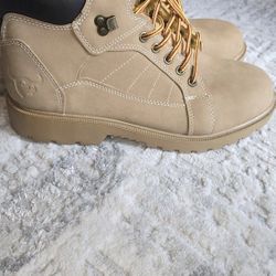 Man Brand New Shoes