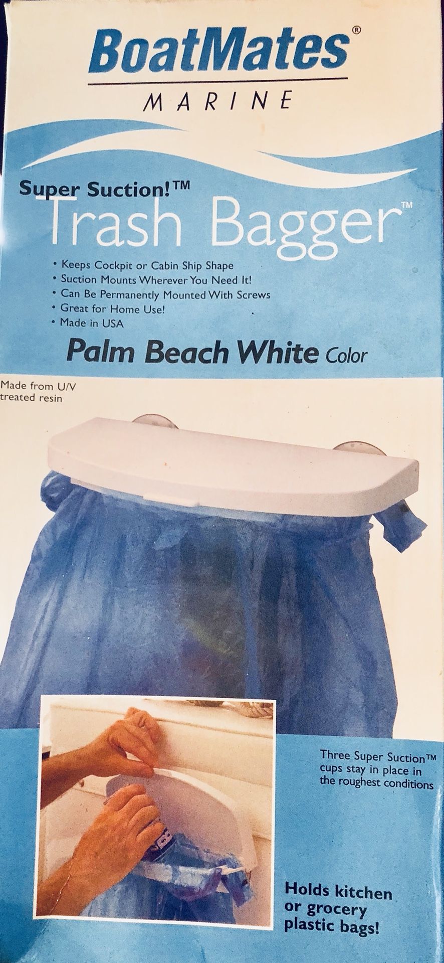 Boat/marine or home trash bagger