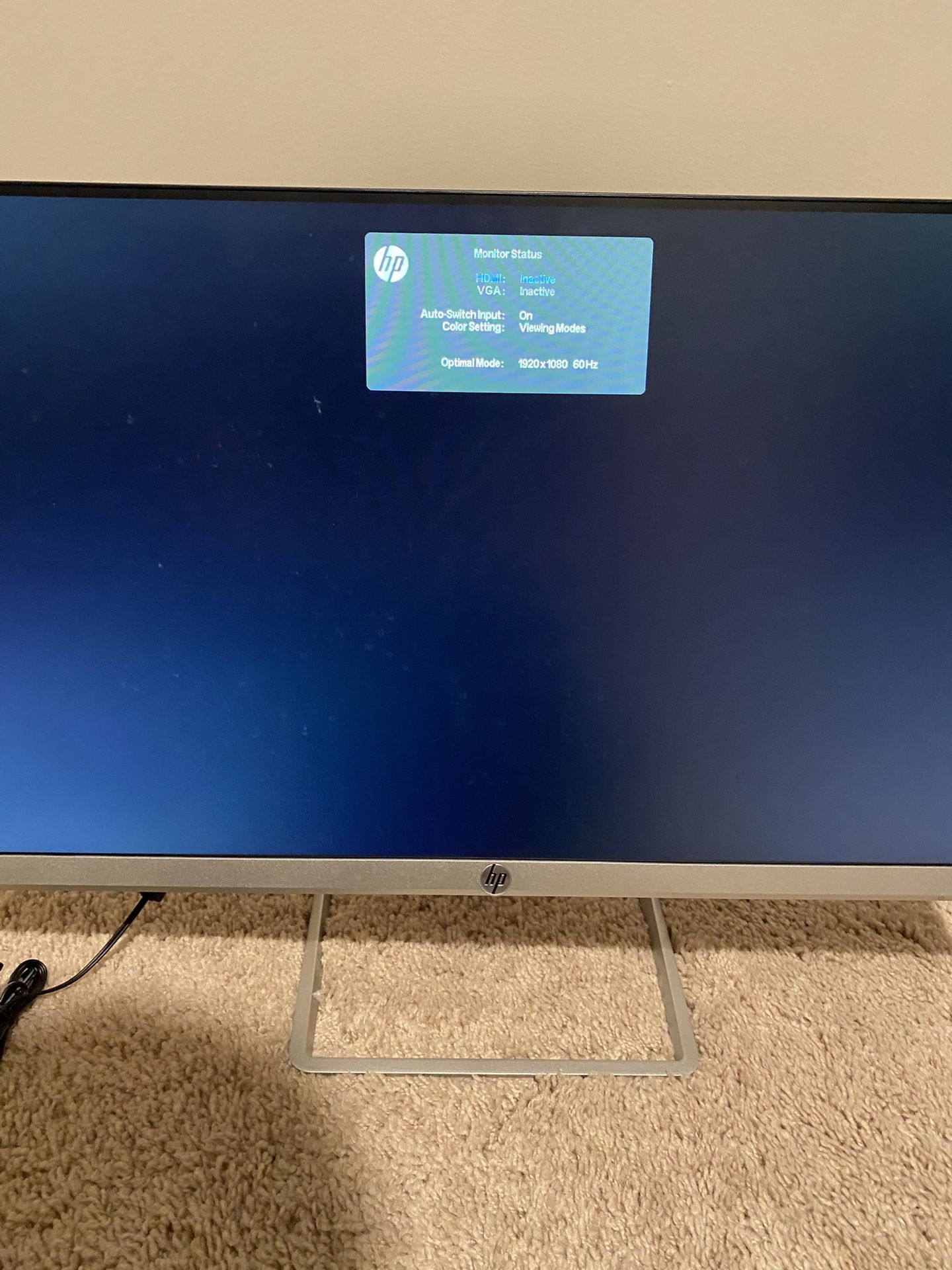HP 60Hz Monitor