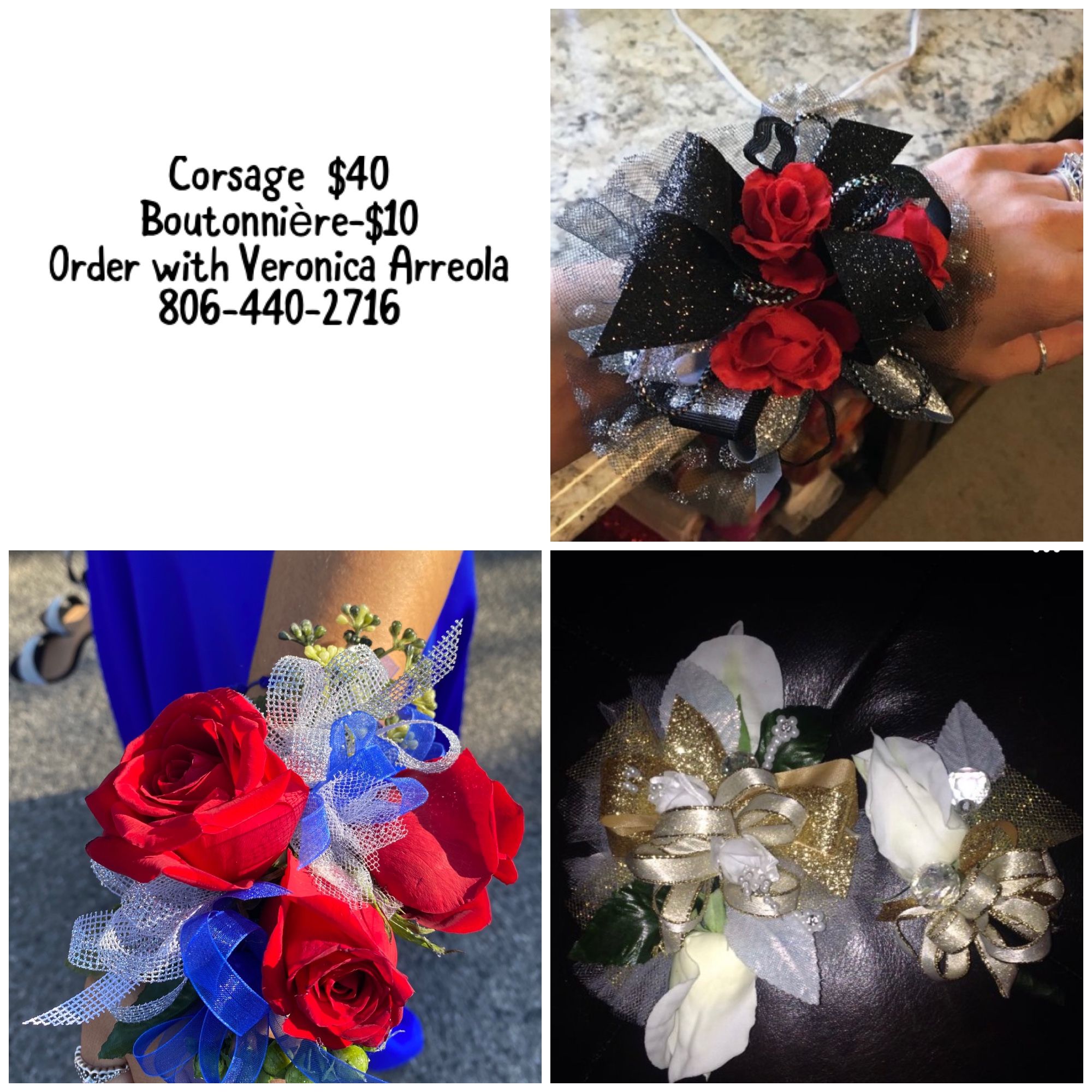 Prom Dance Party Corsages