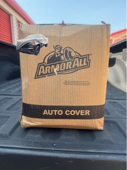 Armor All Truck Cover, Heavy Duty All Weather Protection, Fits Trucks Length up to 232", Grey