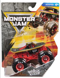 Monster jam wreck deck "chase" $10 each