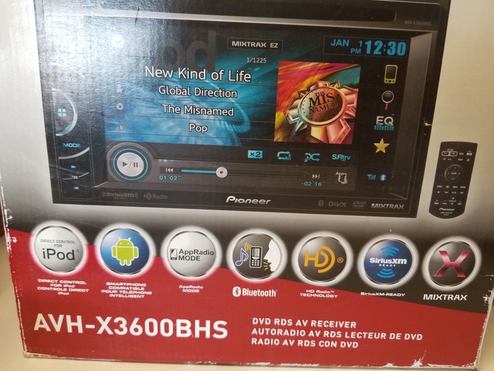 Car Stereo Receiver DVD player