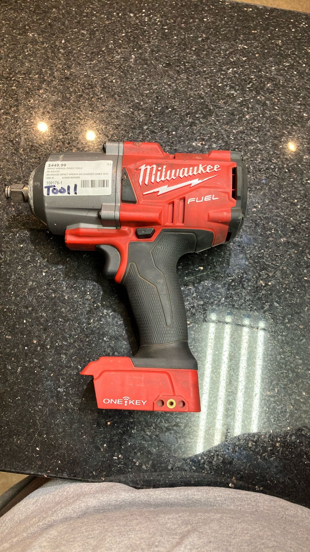 Milwaukee Impact Wrench #109176-1 MJ
