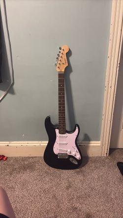 Electric Guitar with amp