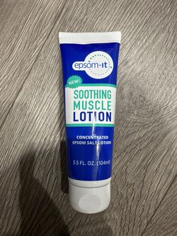 Epsom-It Soothing Epsom Salt Muscle Lotion 3.5oz Concentrated