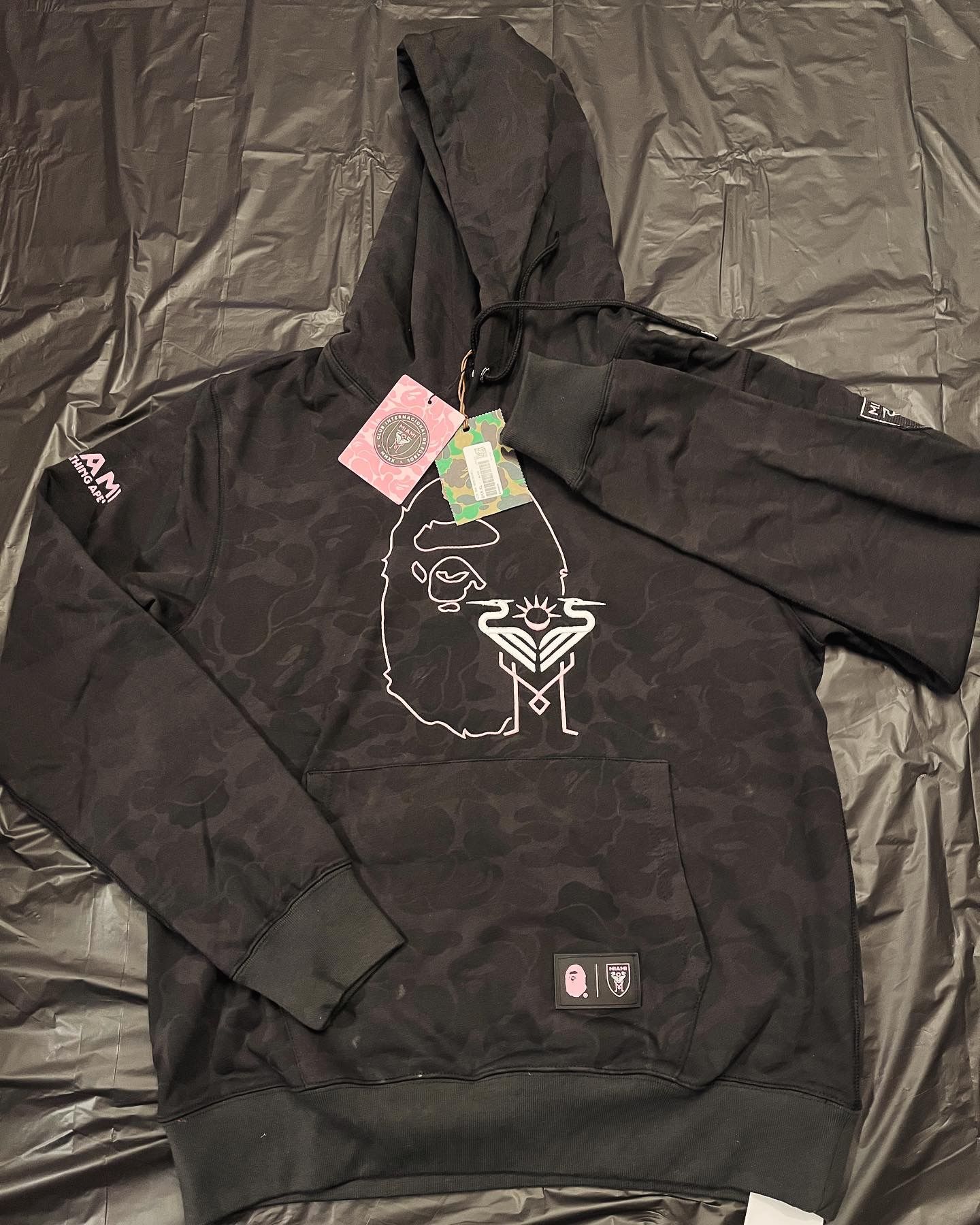 Bape Miami Hoodie Large 