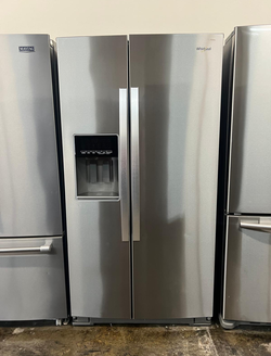 Whirlpool Side by Side Fridge with IceMaker