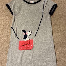Gymboree Dog Puppy Sweater Dress 4t
