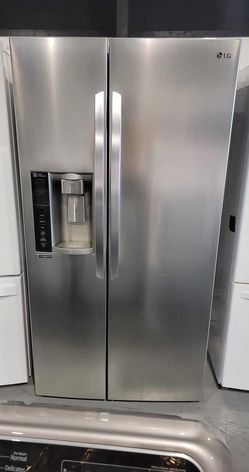 LG Side-by-Side Stainless Steel Refrigerator
