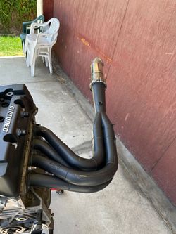 K series Myers lean big tube headers