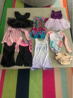 Girls dancewear size 4 -5 year old