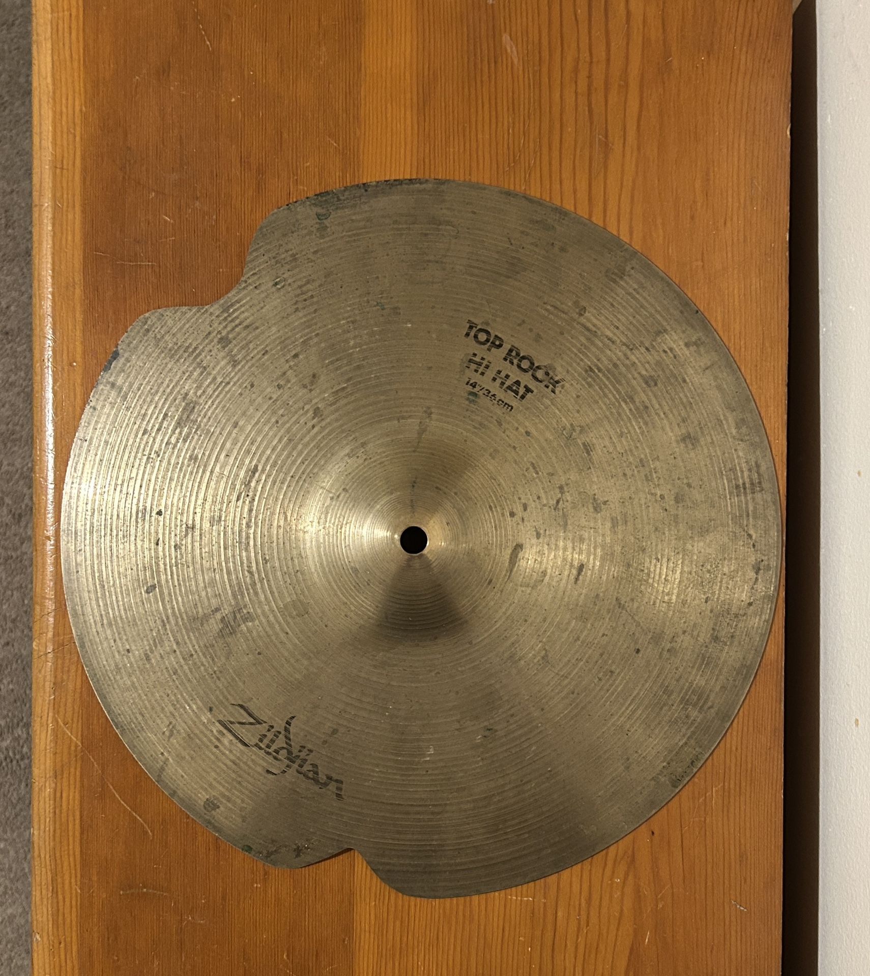 Zildjian Hi Hat Top Only (repaired)