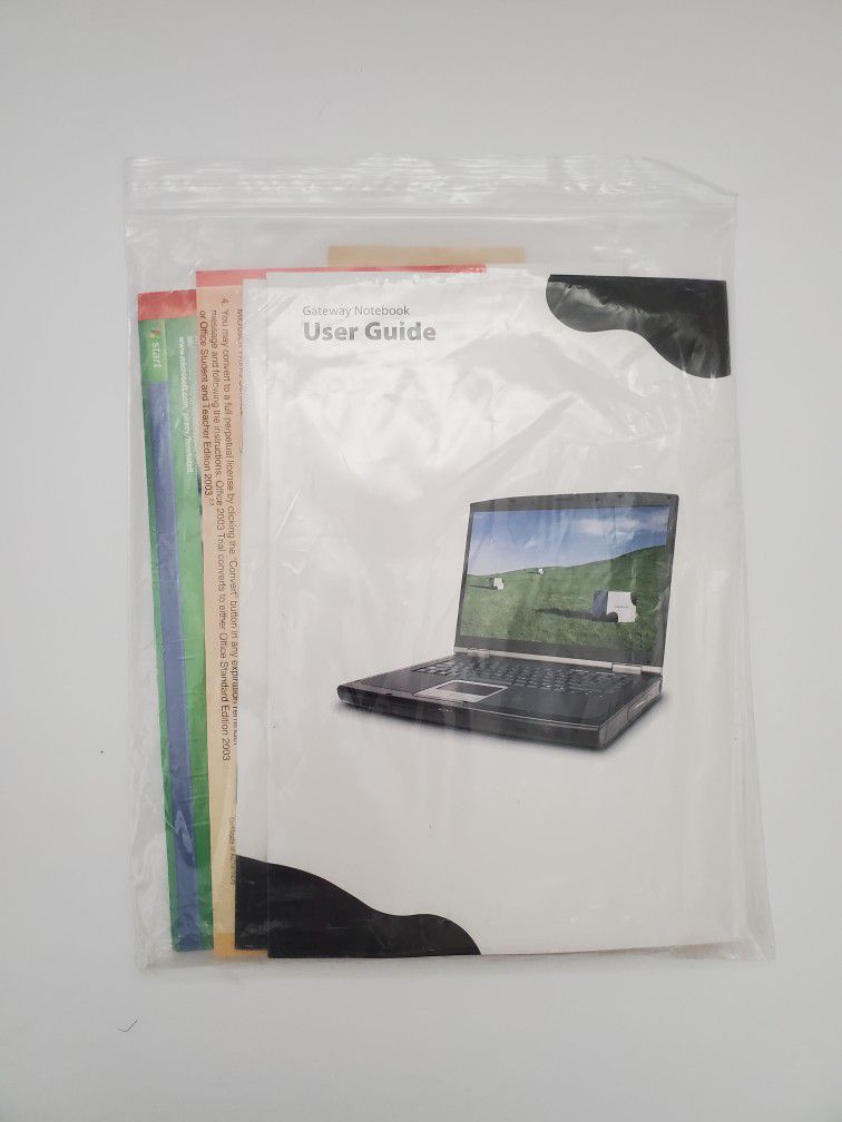 Gateway Notebook 7100/7500 User Guide, MS Windows XP, AOL CD-ROM 