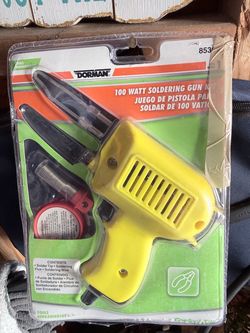 New soldering gun