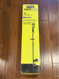 RYOBI ONE+ HP 18V Brushless 15 in. Attachment Capable String Trimmer with 6.0 Ah Battery and Charger