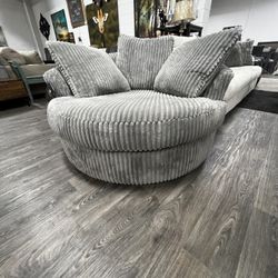Comfy Oversized Swivel Chair