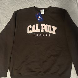 Brand New Champion Cal Poly Pomona Sweatshirt 